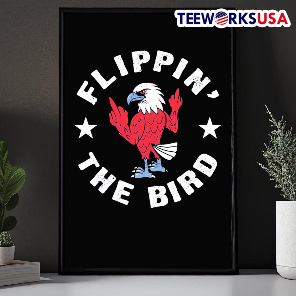 Flippin' The Bird - Adult & Kids T-Shirts, Sweatshirts & Hoodies apparel design preview 5
