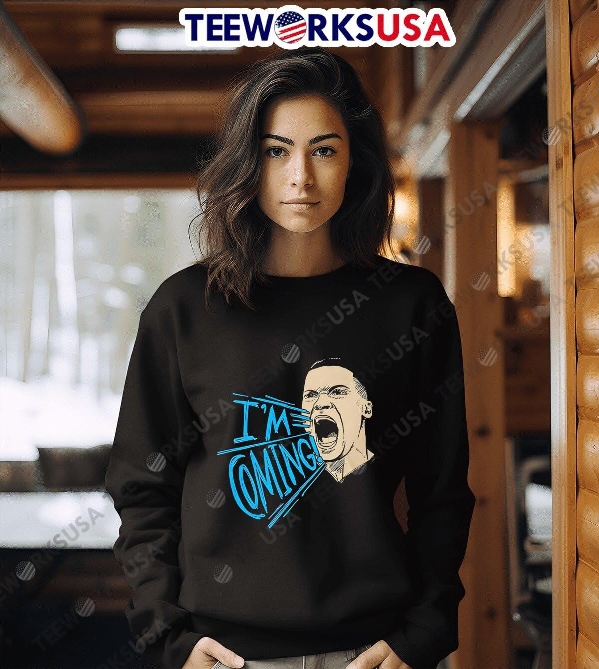 Oklahoma City Thunder I'm coming - Adult & Kids T-Shirts, Sweatshirts & Hoodies apparel design preview 6