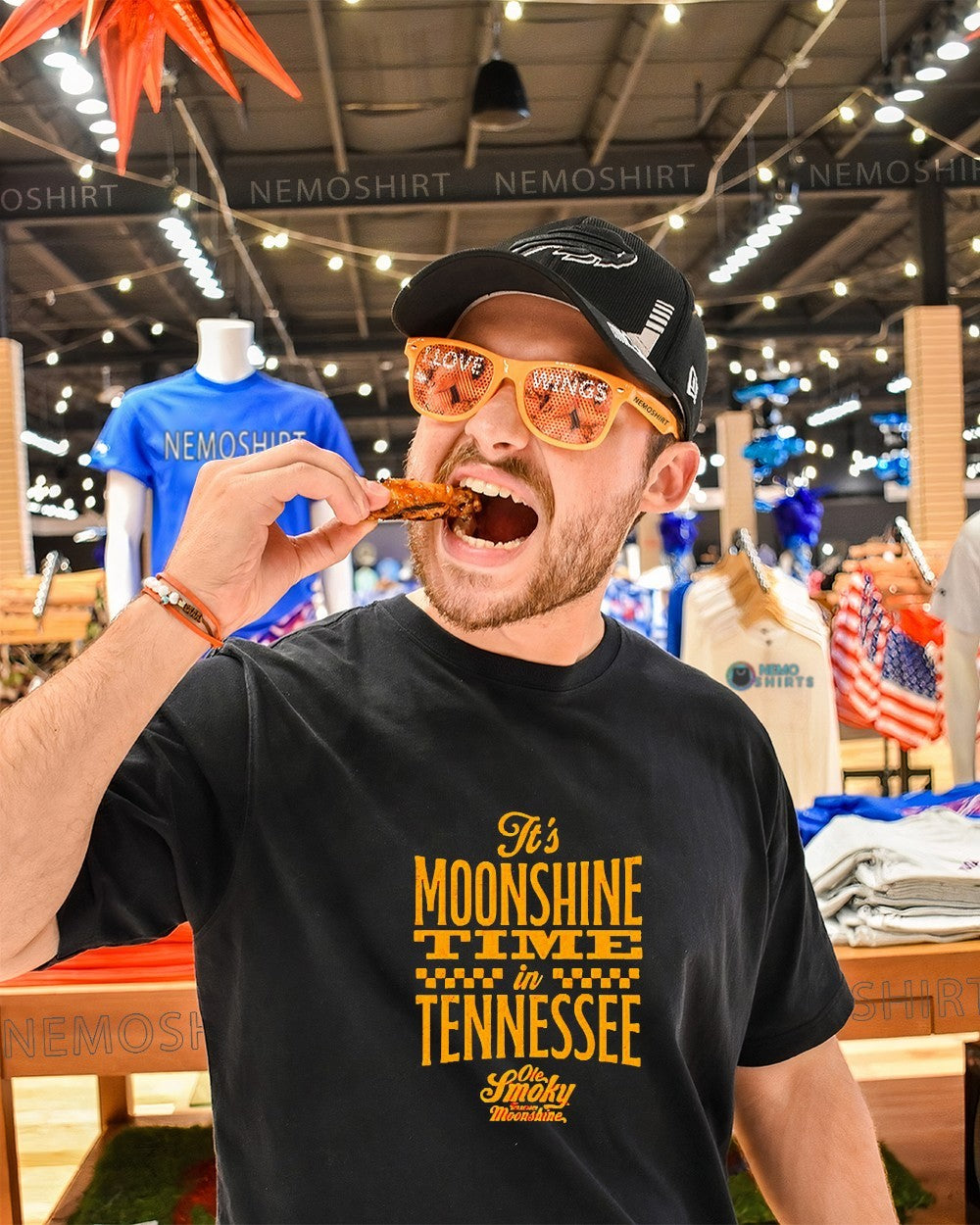 It's moonshine time in Tennessee - Adult & Kids T-Shirts, Sweatshirts & Hoodies apparel design preview 1