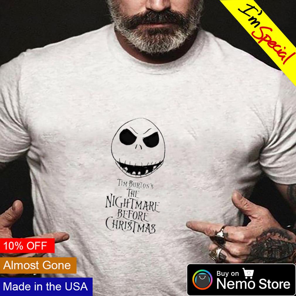 Jack Skellington Tim Burton's The Nightmare before - Adult & Kids T-Shirts, Sweatshirts & Hoodies apparel design preview 1