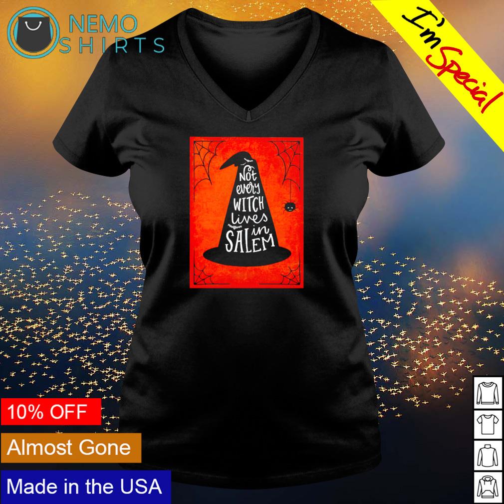 Not every witch lives in salem Halloween - Adult & Kids T-Shirts, Sweatshirts & Hoodies apparel design preview 5