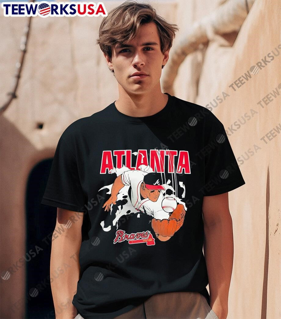Atlanta Braves Nutmeg Breakthrough - Adult & Kids T-Shirts, Sweatshirts & Hoodies apparel design preview 1