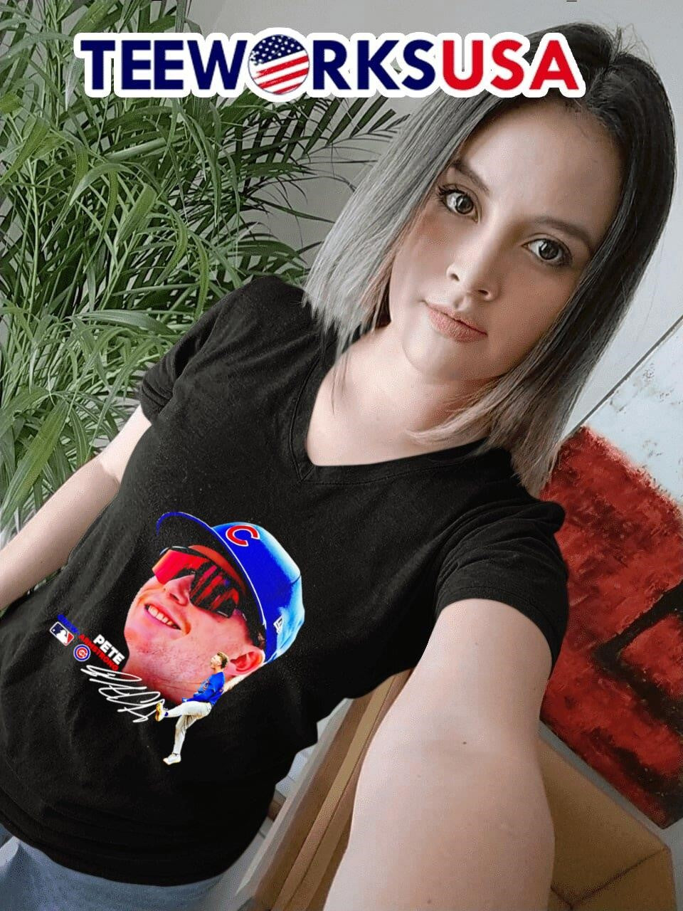 Pete Crown Armstrong Chicago Cubs - Adult & Kids T-Shirts, Sweatshirts & Hoodies apparel design preview 7