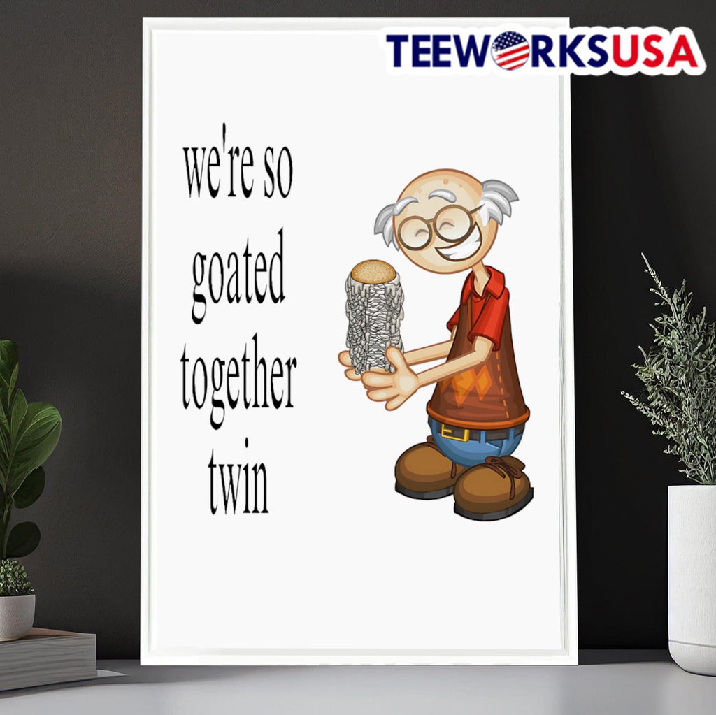 We're so goated together twin - Adult & Kids T-Shirts, Sweatshirts & Hoodies apparel design preview 6