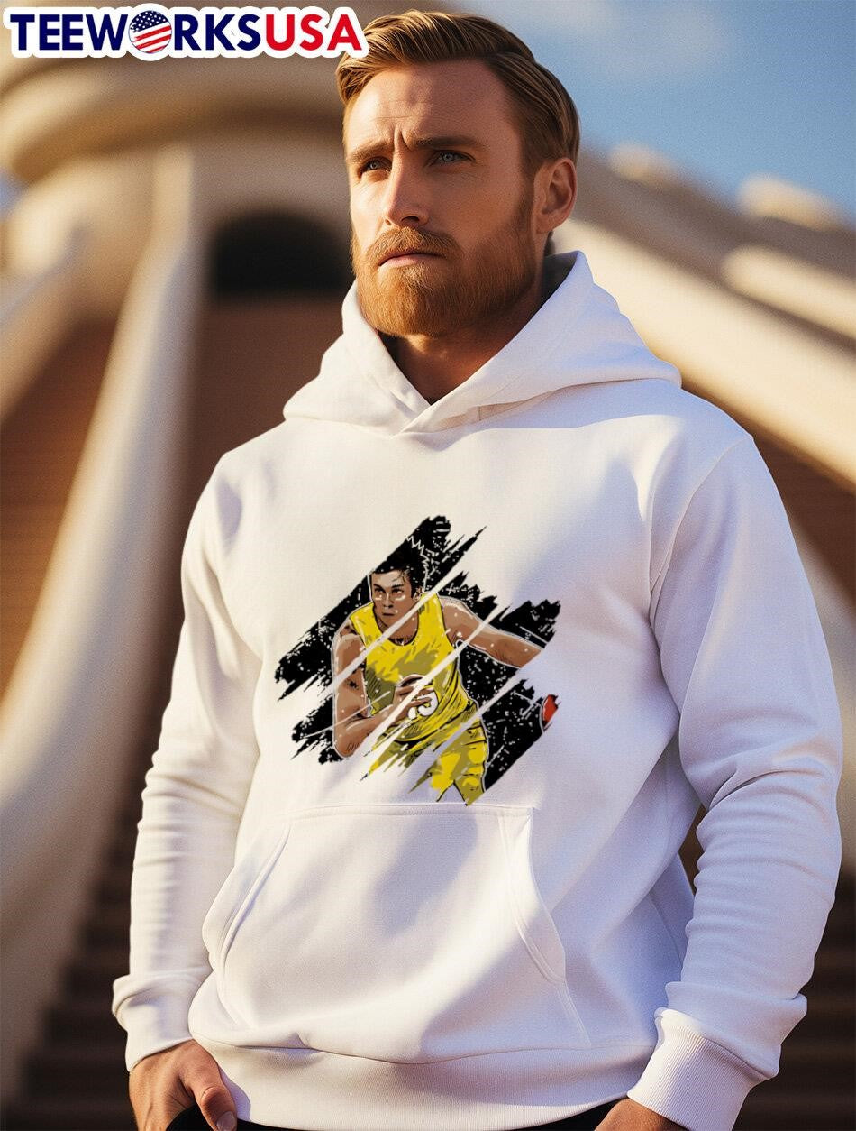 Austin Reaves Los Angeles L Stripes - Adult & Kids T-Shirts, Sweatshirts & Hoodies apparel design preview 2