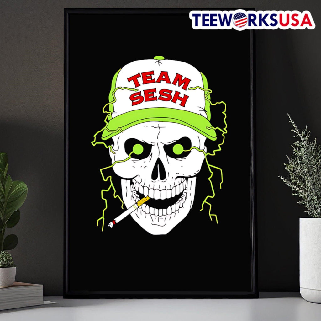 Team Sesh 316 Bone Tour North America - Adult & Kids T-Shirts, Sweatshirts & Hoodies apparel design preview 5