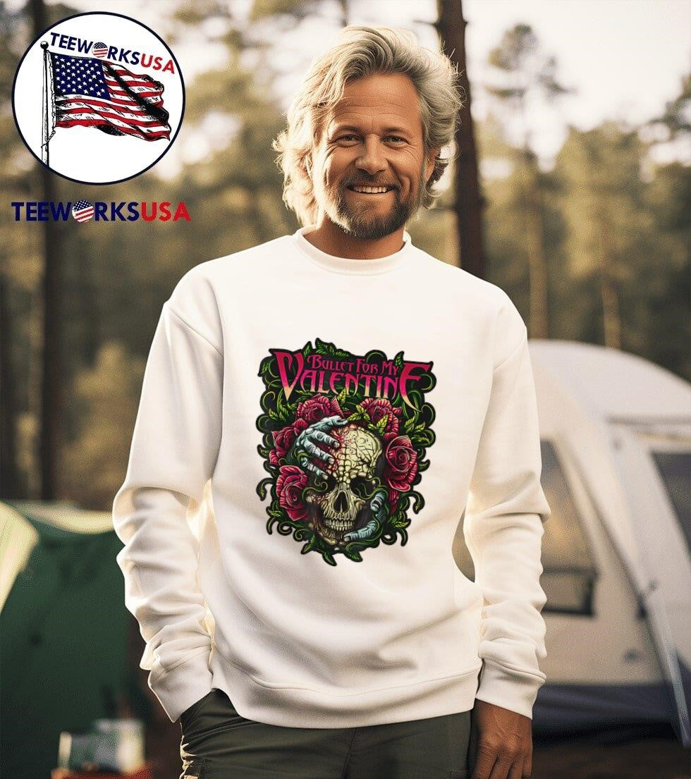 Bullet For My Valentine skull - Adult & Kids T-Shirts, Sweatshirts & Hoodies apparel design preview 3