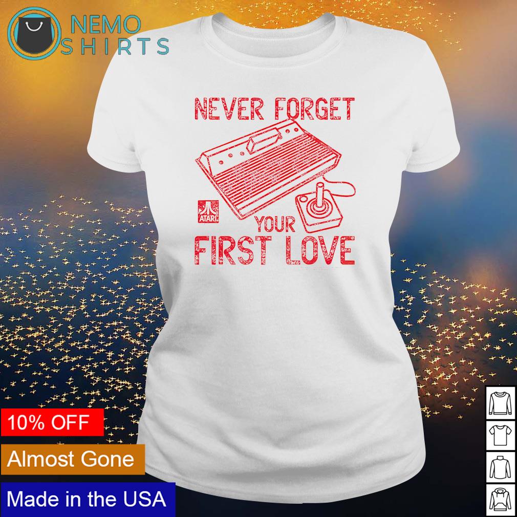 Never forget your first love atari - Adult & Kids T-Shirts, Sweatshirts & Hoodies apparel design preview 3
