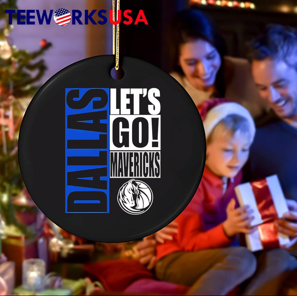 Dallas Mavericks let's go design - Adult & Kids T-Shirts, Sweatshirts & Hoodies apparel design preview 4