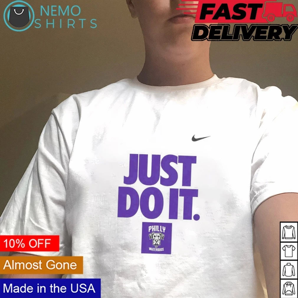 Philadelphia Waterdogs Just Do It - Adult & Kids T-Shirts, Sweatshirts & Hoodies apparel design preview 5