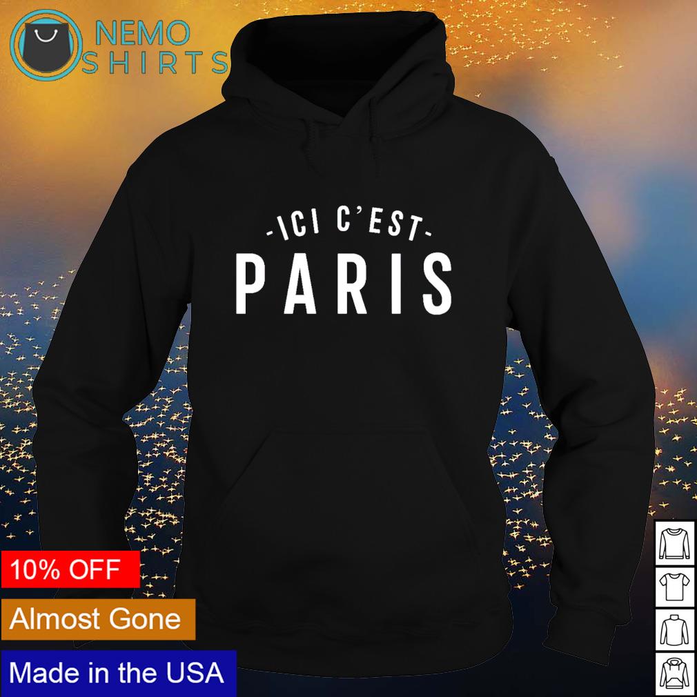 Ici c'est Paris Lionel Messi - Adult & Kids T-Shirts, Sweatshirts & Hoodies apparel design preview 2