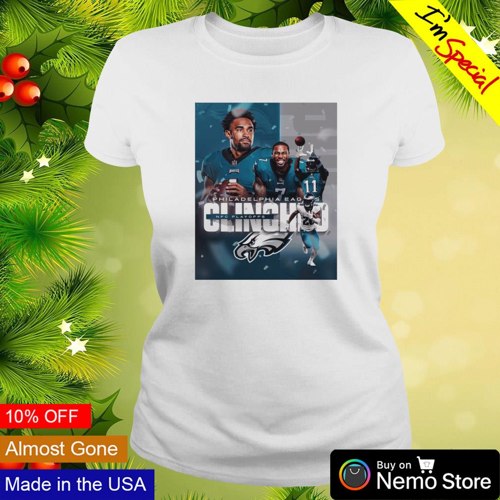 Philadelphia Eagles clinched NFC playoffs - Adult & Kids T-Shirts, Sweatshirts & Hoodies product image 3