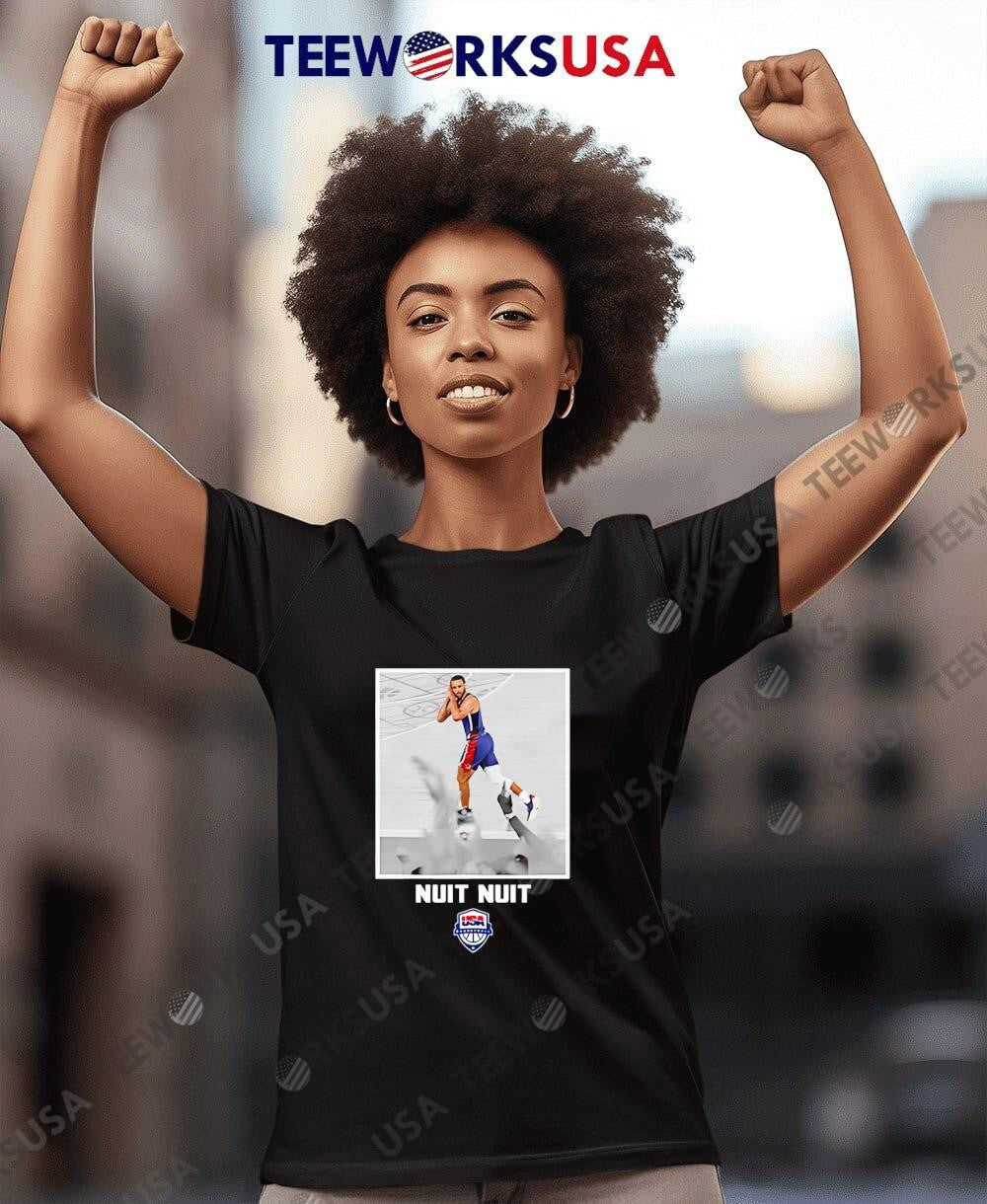 Steph curry usa basketball night - Adult & Kids T-Shirts, Sweatshirts & Hoodies apparel design preview 4