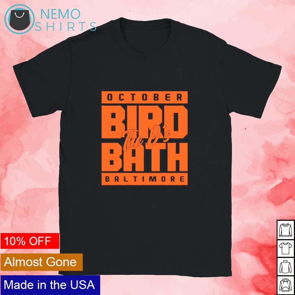 October Birdbath Baltimore - Adult & Kids T-Shirts, Sweatshirts & Hoodies apparel design preview 1