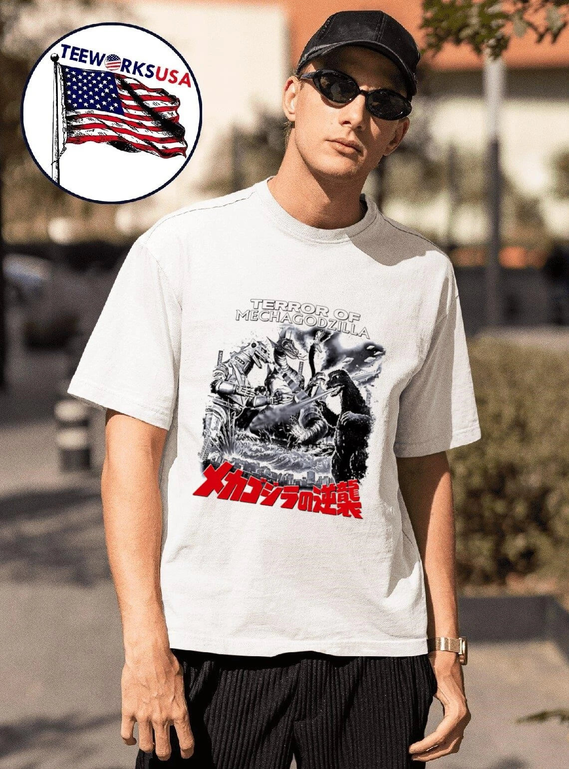 Terror Of Mechagodzilla Godzilla And Titanosaurus - Adult & Kids T-Shirts, Sweatshirts & Hoodies apparel design preview 1