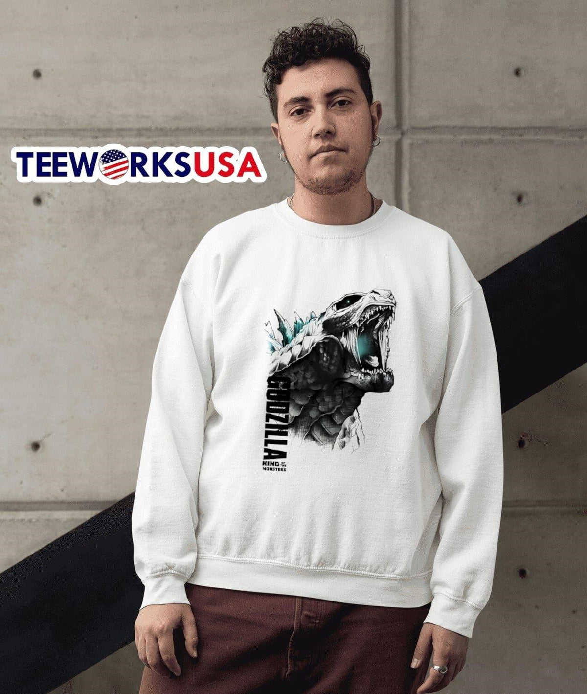 Godzilla King Of The Monsters roar - Adult & Kids T-Shirts, Sweatshirts & Hoodies apparel design preview 3