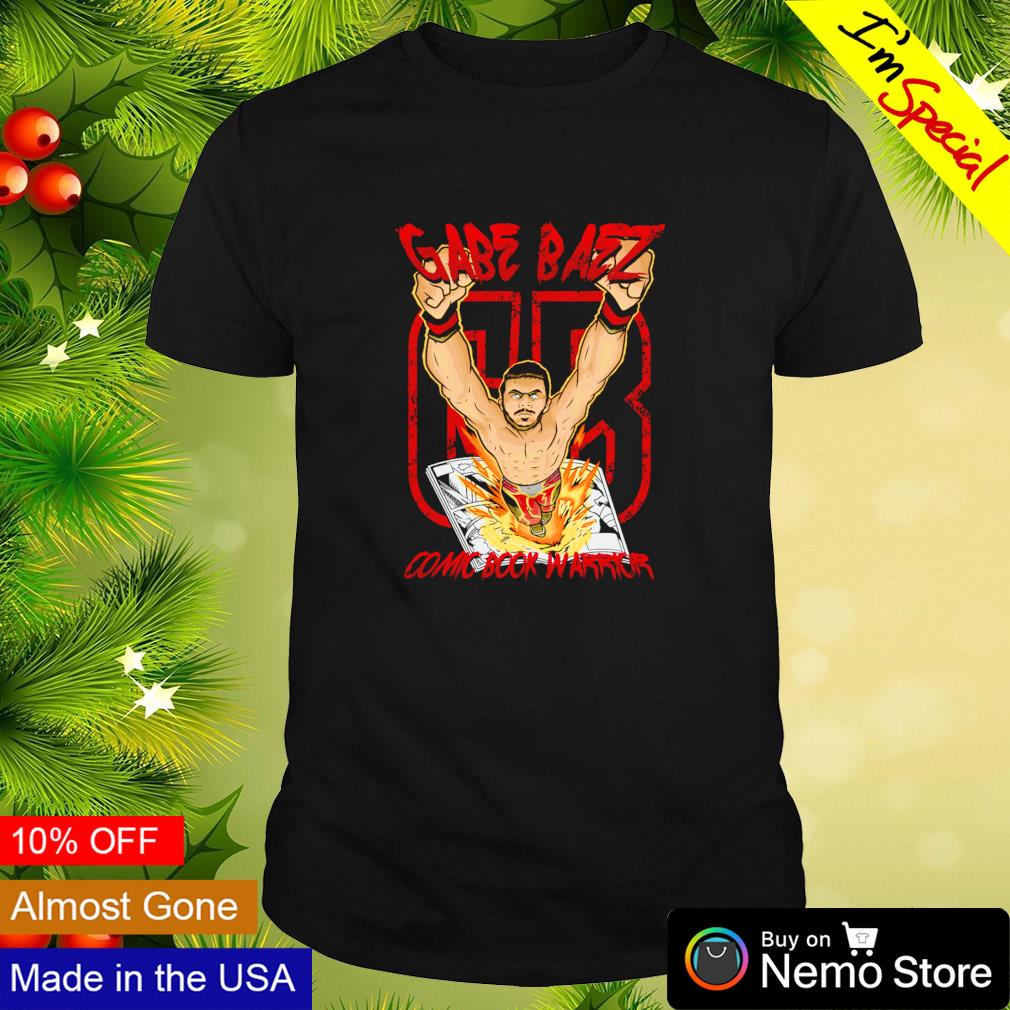 The comic book warrior GB Gabe Baez - Adult & Kids T-Shirts, Sweatshirts & Hoodies apparel design preview 1