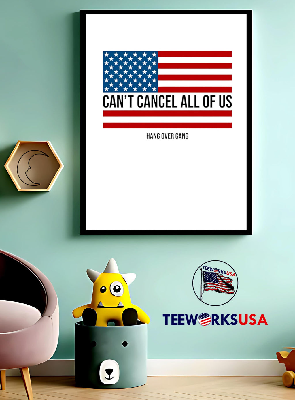Hang Over Gang Can't Cancel All Of Us - Adult & Kids T-Shirts, Sweatshirts & Hoodies apparel design preview 3