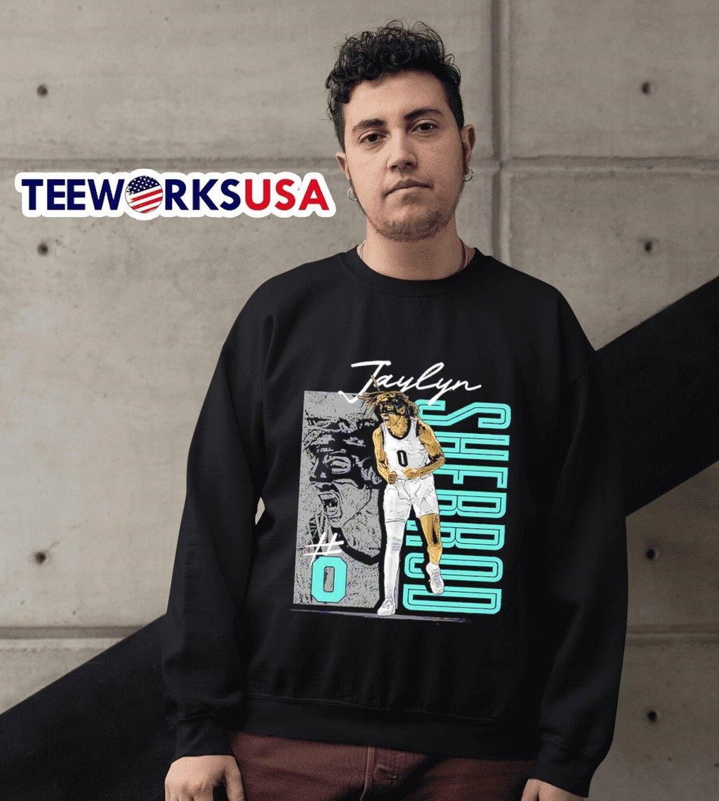 New York Liberty Jaylyn Sherrod with mask retro - Adult & Kids T-Shirts, Sweatshirts & Hoodies apparel design preview 3