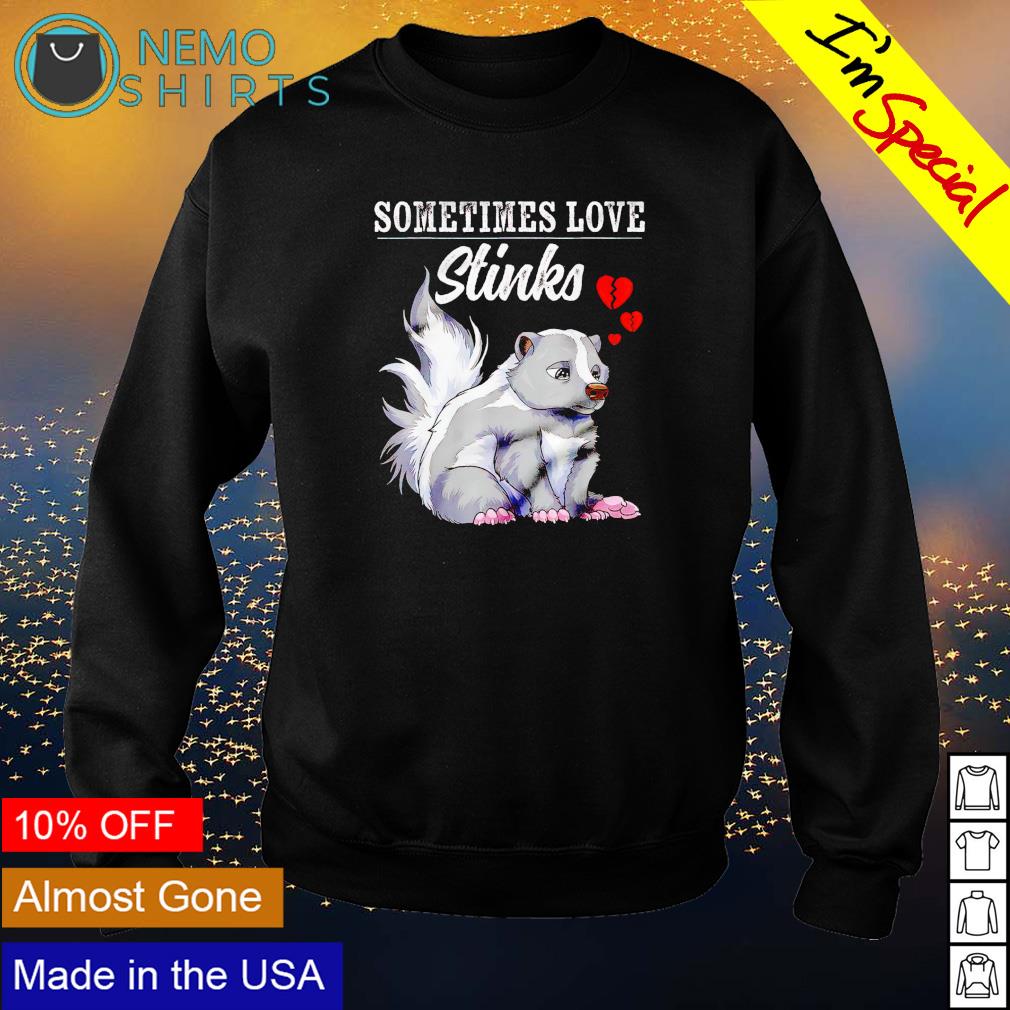 Squirrel sometimes love stinks valentines day - Adult & Kids T-Shirts, Sweatshirts & Hoodies apparel design preview 4
