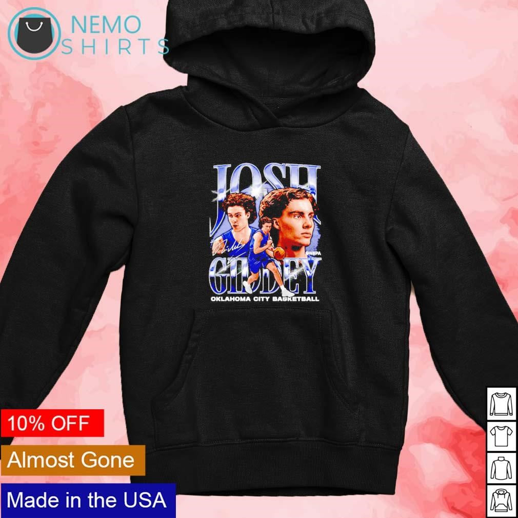 Josh Giddey Oklahoma City basketball vintage - Adult & Kids T-Shirts, Sweatshirts & Hoodies apparel design preview 2