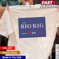 Too big to rig Trump Kennedy 2024 - Adult & Kids T-Shirts, Sweatshirts & Hoodies apparel design preview 1