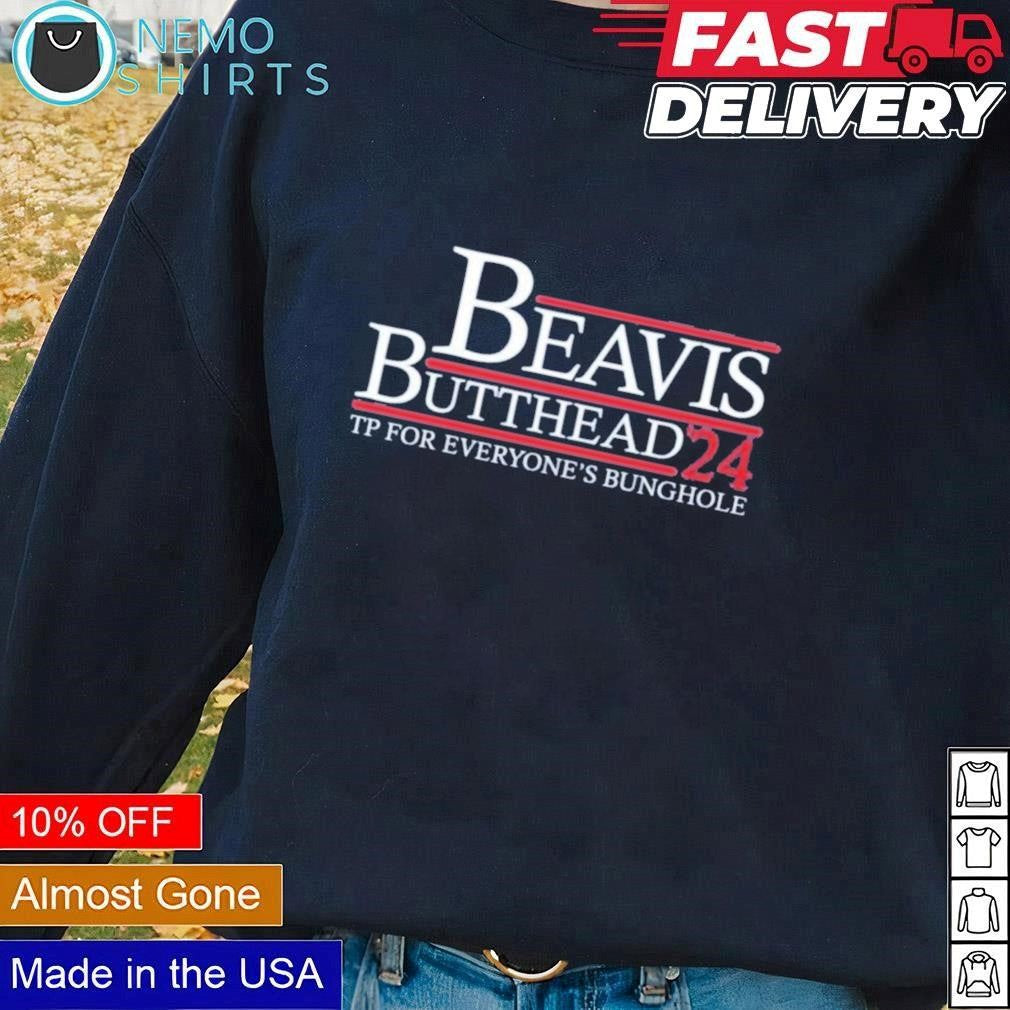 Beavis Butthead 24 TP for everyone's bunghole - Adult & Kids T-Shirts, Sweatshirts & Hoodies apparel design preview 1