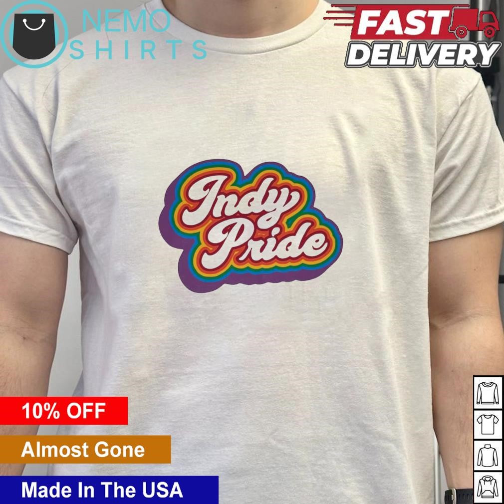 Indy pride is groovy - Adult & Kids T-Shirts, Sweatshirts & Hoodies apparel design preview 5
