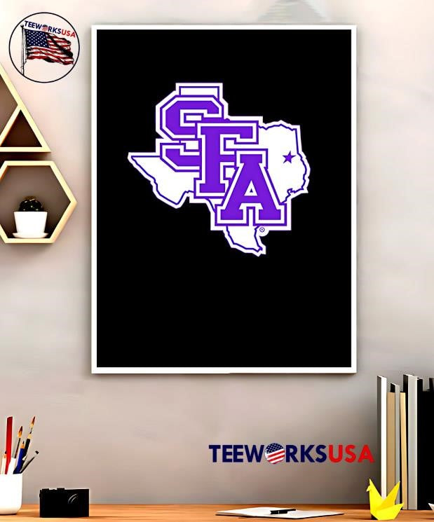 SFA Primary Logo Texas - Adult & Kids T-Shirts, Sweatshirts & Hoodies apparel design preview 5