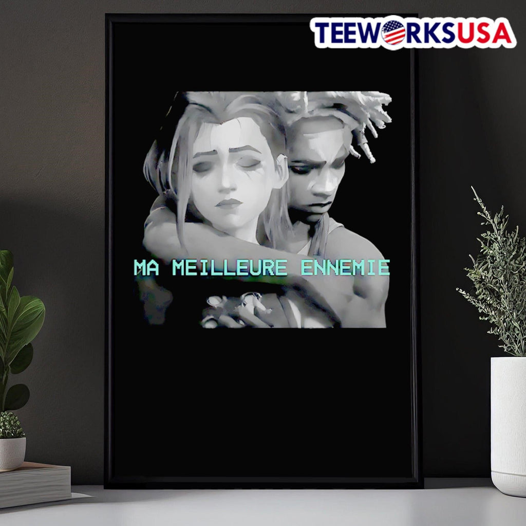 Ma Meilleure Ennemie Jinx and Ekko - Adult & Kids T-Shirts, Sweatshirts & Hoodies apparel design preview 5