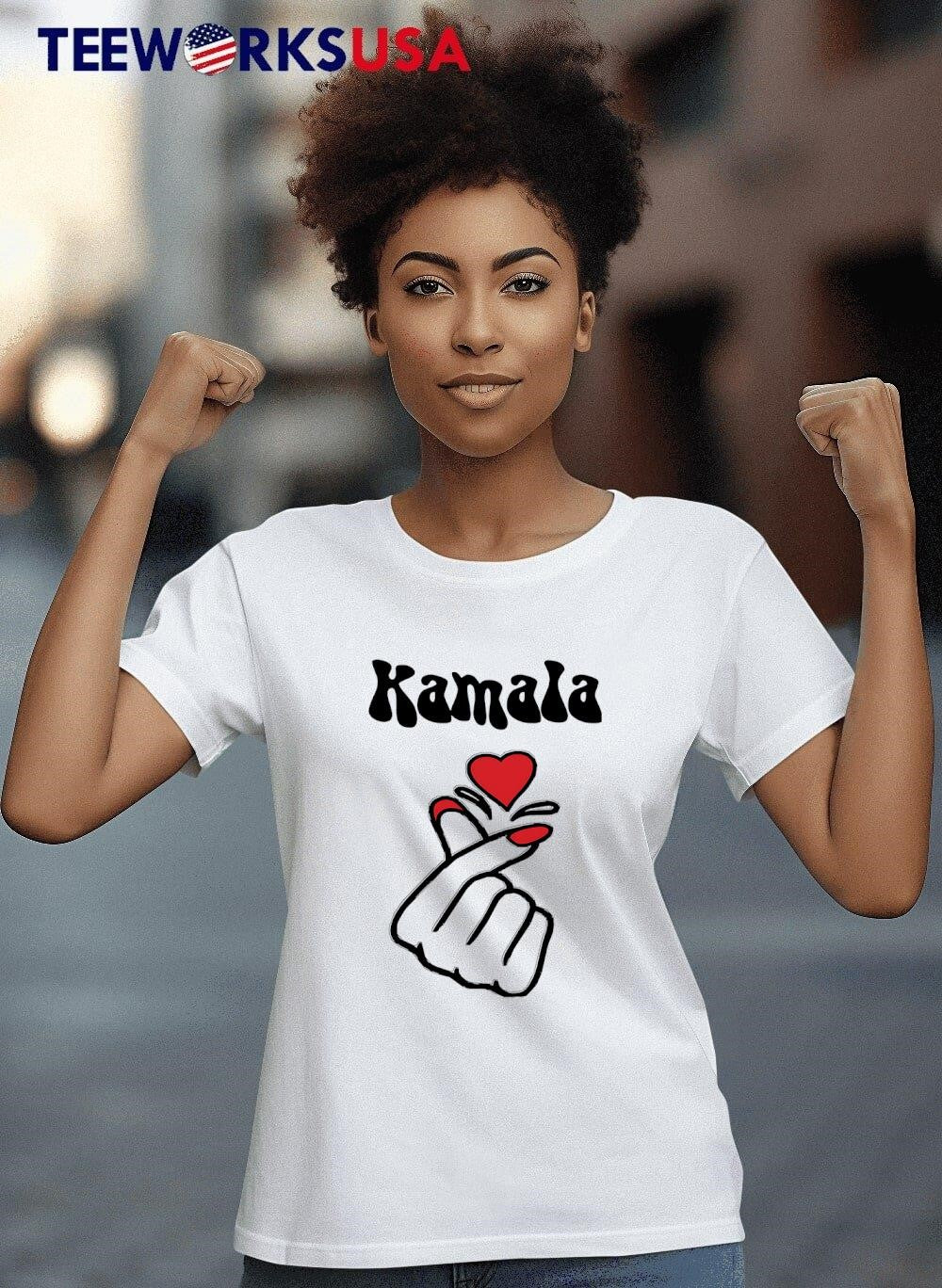 I love Kamala Harris for president 2024 - Adult & Kids T-Shirts, Sweatshirts & Hoodies apparel design preview 4