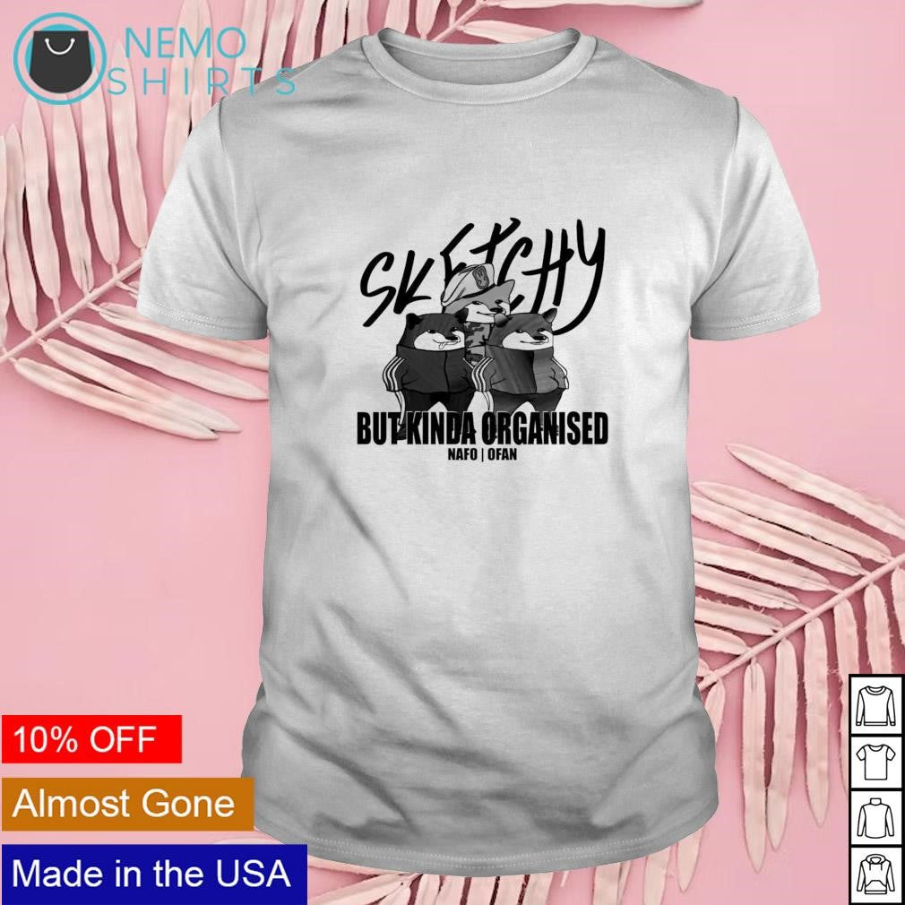 Sketchy but kinda organized NAFO - Adult & Kids T-Shirts, Sweatshirts & Hoodies apparel design preview 1