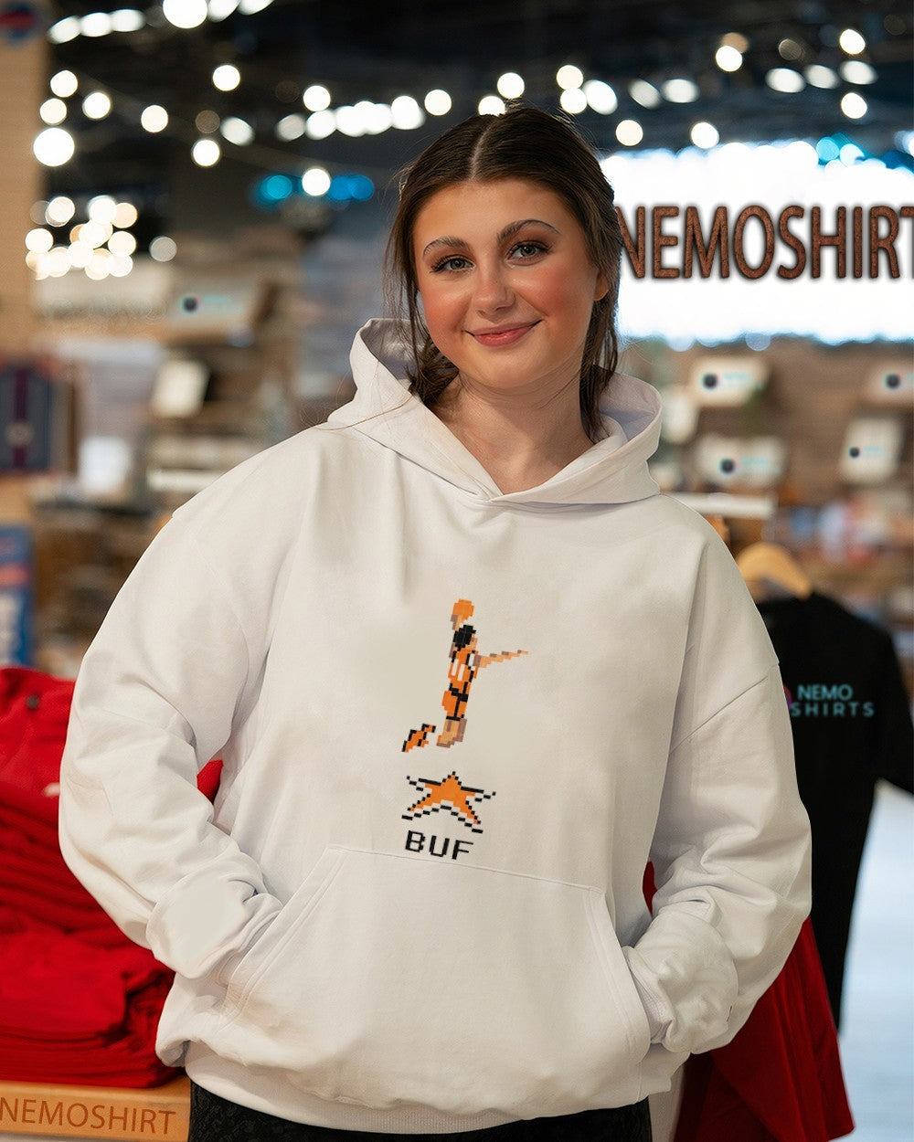 New York 16-bit bravery player - Adult & Kids T-Shirts, Sweatshirts & Hoodies apparel design preview 5