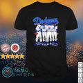 Dodgers best players Bellinger Kershaw Betts Turner - Adult & Kids T-Shirts, Sweatshirts & Hoodies apparel design preview 1