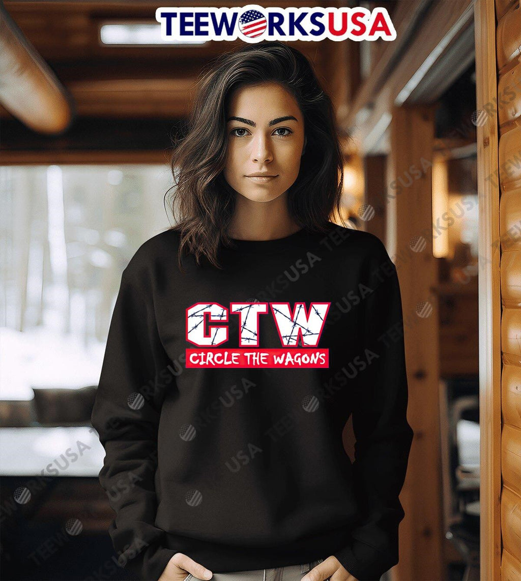 CTV Circle The Wagons - Adult & Kids T-Shirts, Sweatshirts & Hoodies apparel design preview 6