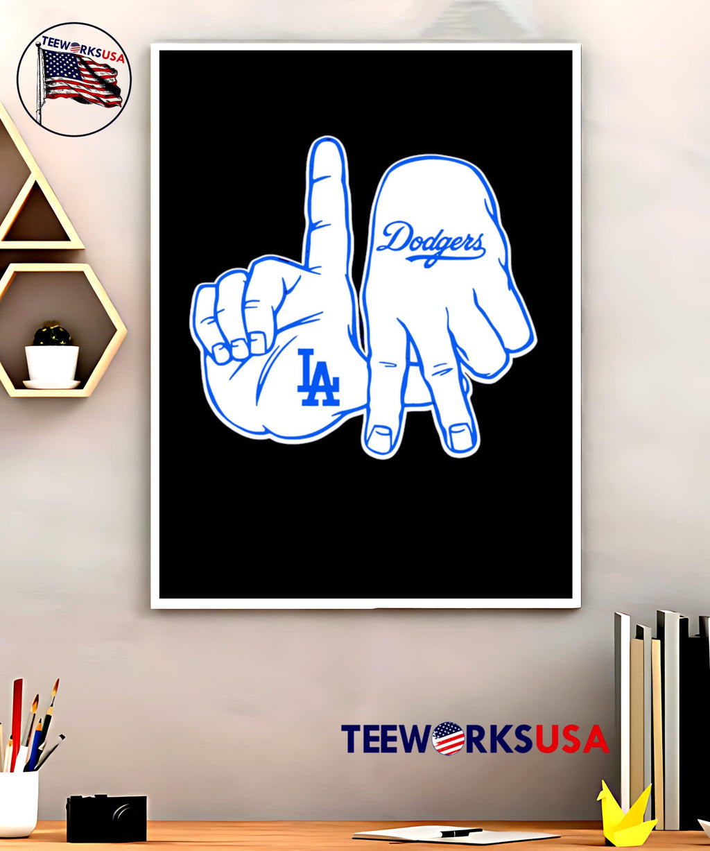Los Angeles Dodgers Champs hand - Adult & Kids T-Shirts, Sweatshirts & Hoodies apparel design preview 5