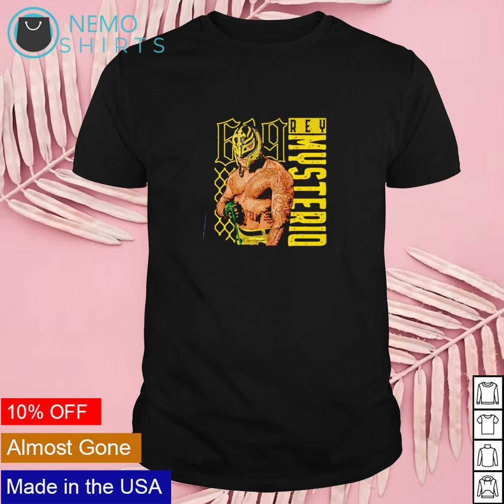 Rey Mysterio wrestling pose - Adult & Kids T-Shirts, Sweatshirts & Hoodies apparel design preview 1