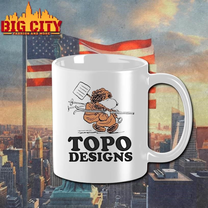 Topo Designs X Snoopy - Adult & Kids T-Shirts, Sweatshirts & Hoodies apparel design preview 3