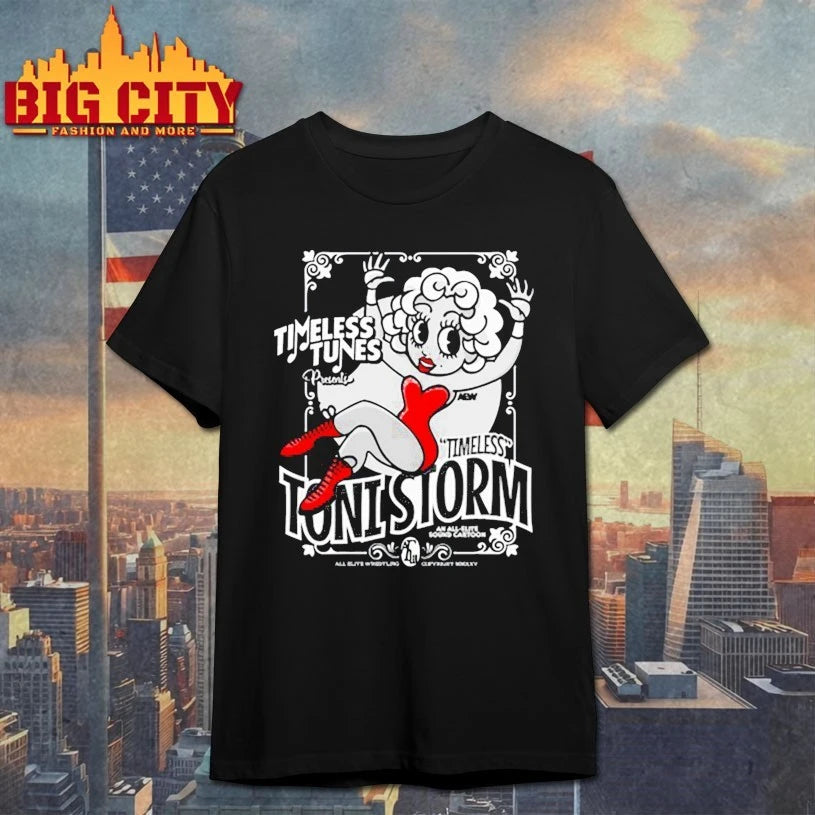 Toni Storm Timeless Tunes Show - Adult & Kids T-Shirts, Sweatshirts & Hoodies apparel design preview 1