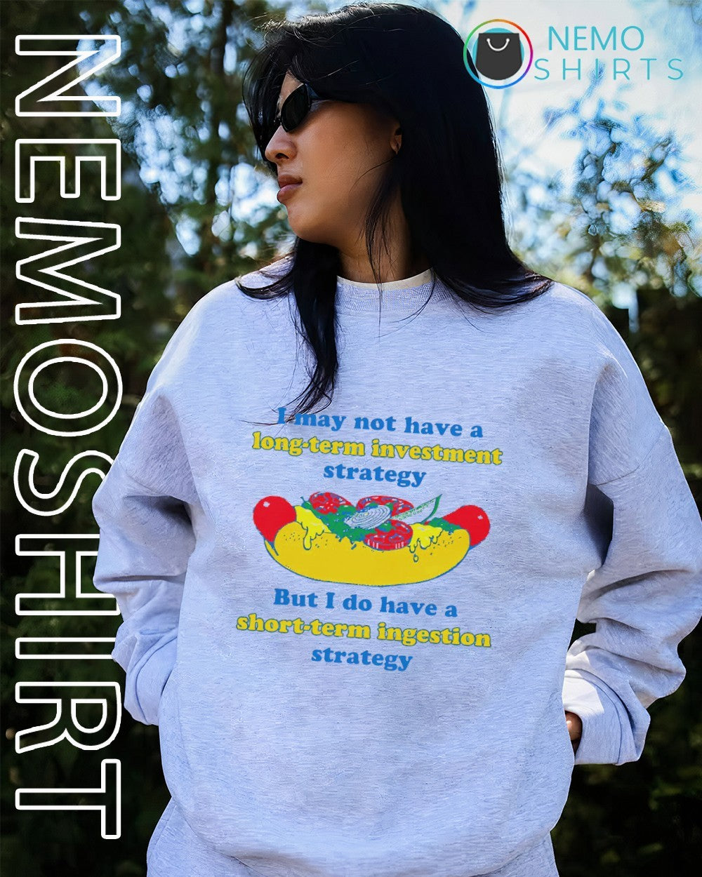 I may not have a long-term investment strategy - Adult & Kids T-Shirts, Sweatshirts & Hoodies apparel design preview 2