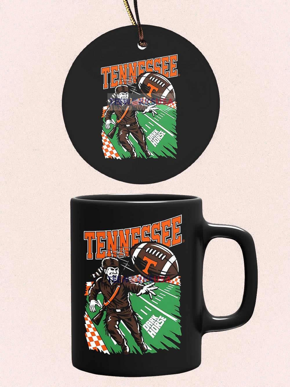 Dark Horse NYC x Tennessee Volunteer - Adult & Kids T-Shirts, Sweatshirts & Hoodies apparel design preview 4