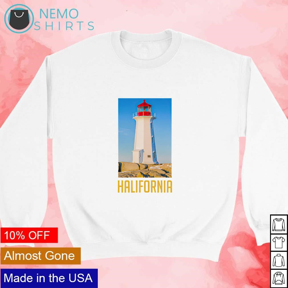 Lighthouse Halifornia California - Adult & Kids T-Shirts, Sweatshirts & Hoodies apparel design preview 3