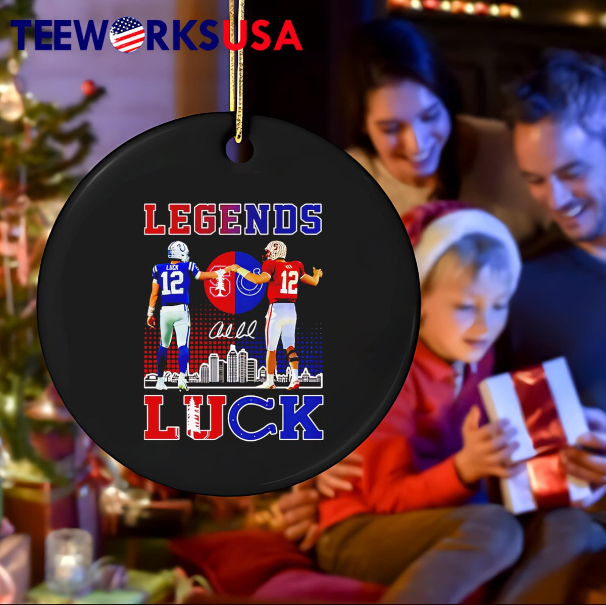 Legends Luck Indianapolis Colts Graphics - Adult & Kids T-Shirts, Sweatshirts & Hoodies apparel design preview 4