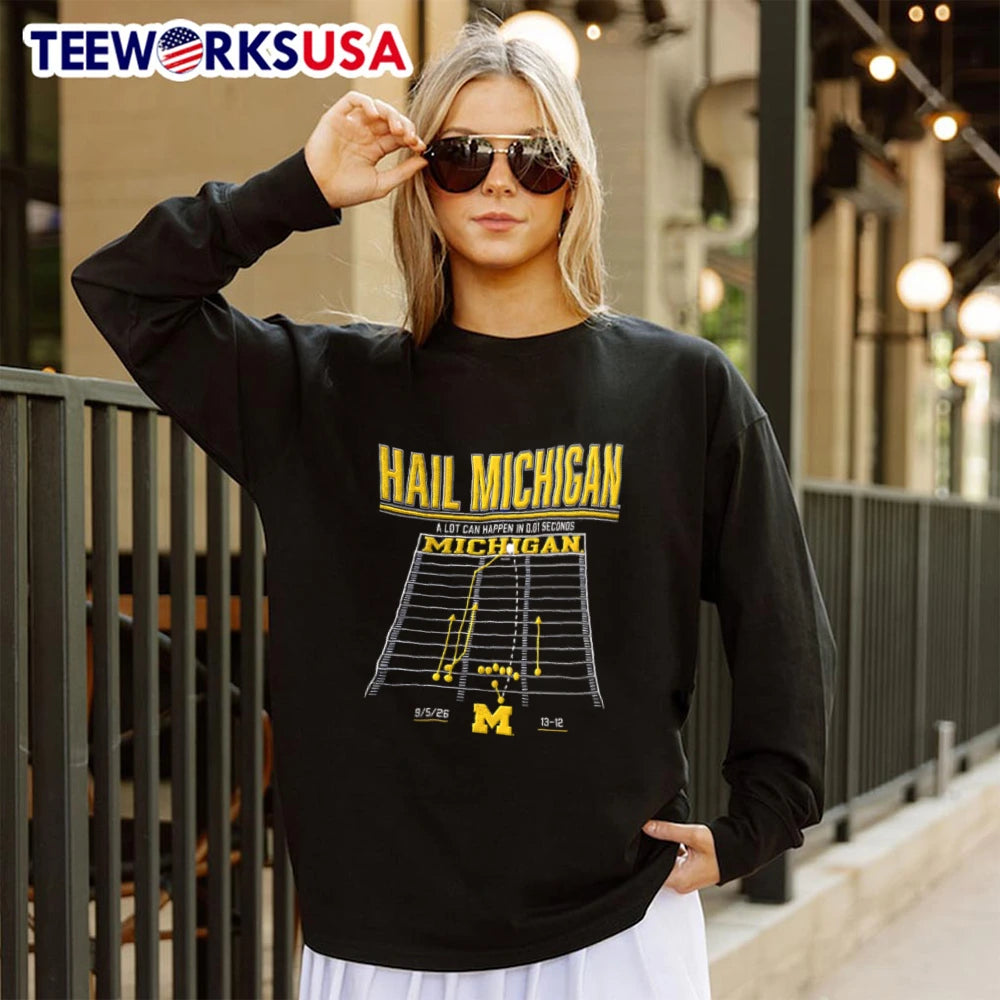 Hail Michigan A Lot Can Happen In 0.01 Seconds 9 5 26 - Adult & Kids T-Shirts, Sweatshirts & Hoodies apparel design preview 4