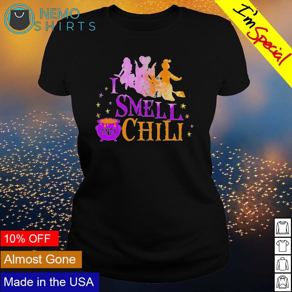 Cincinnati Hocus Pocus I smell chili Halloween - Adult & Kids T-Shirts, Sweatshirts & Hoodies apparel design preview 3