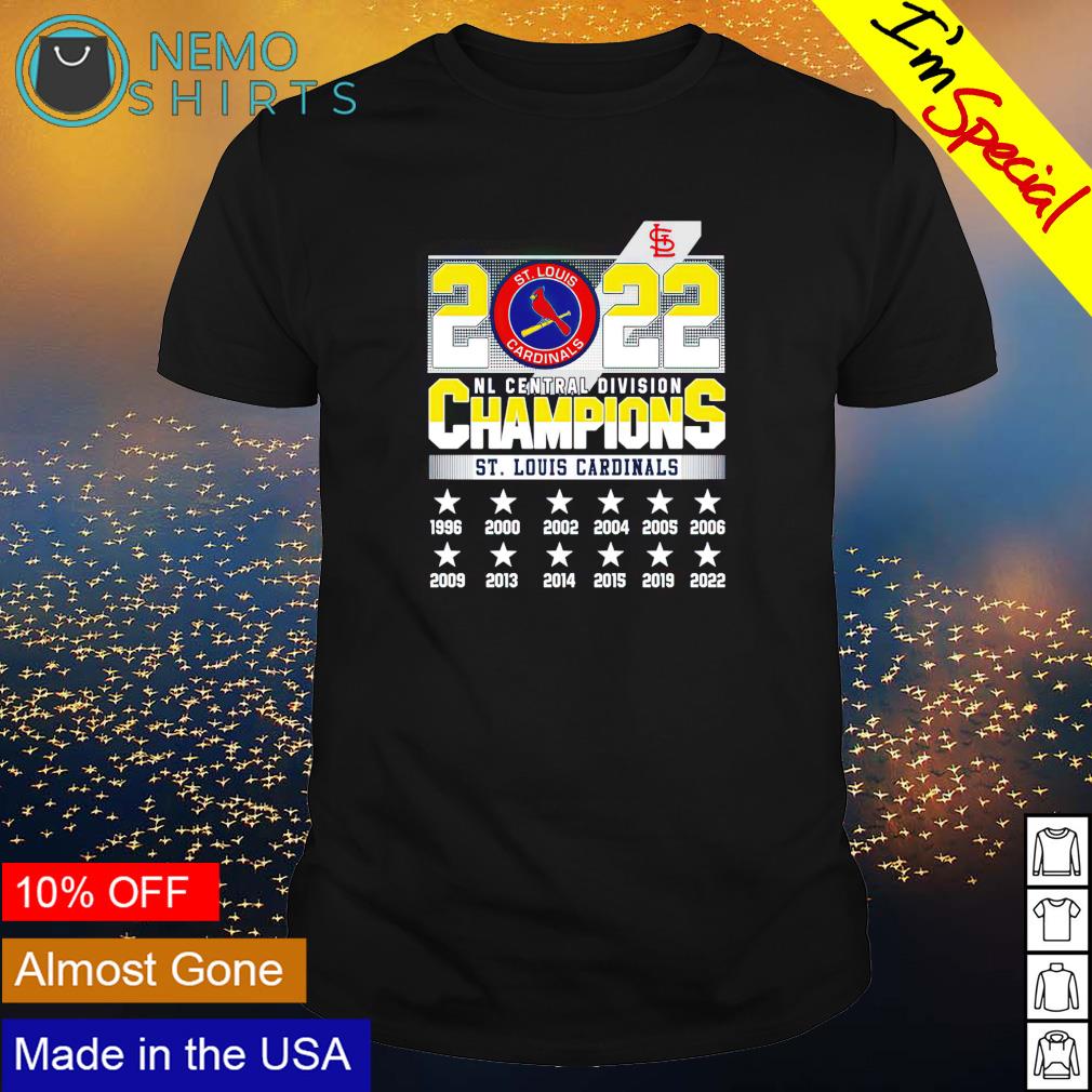 St. Louis Cardinals NL Central division champions - Adult & Kids T-Shirts, Sweatshirts & Hoodies apparel design preview 1