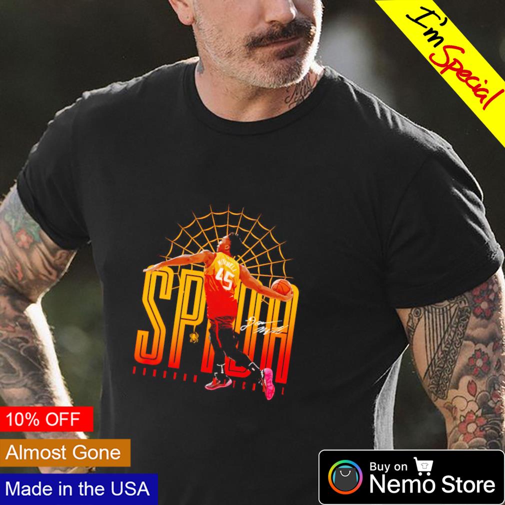 Utah Jazz Donovan Mitchell Spinda signature - Adult & Kids T-Shirts, Sweatshirts & Hoodies apparel design preview 4