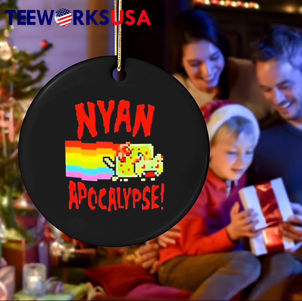 Nyan Apocalypse - Adult & Kids T-Shirts, Sweatshirts & Hoodies apparel design preview 4