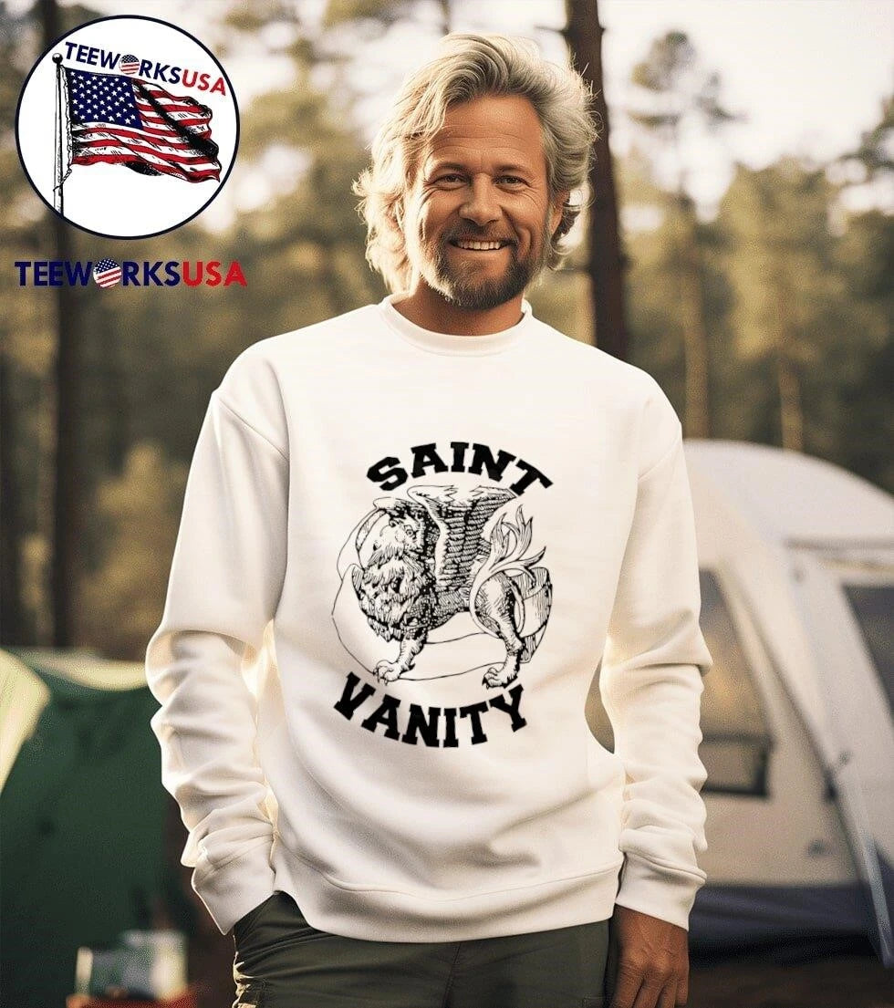 Saint Vanity Lion With Wings - Adult & Kids T-Shirts, Sweatshirts & Hoodies apparel design preview 3