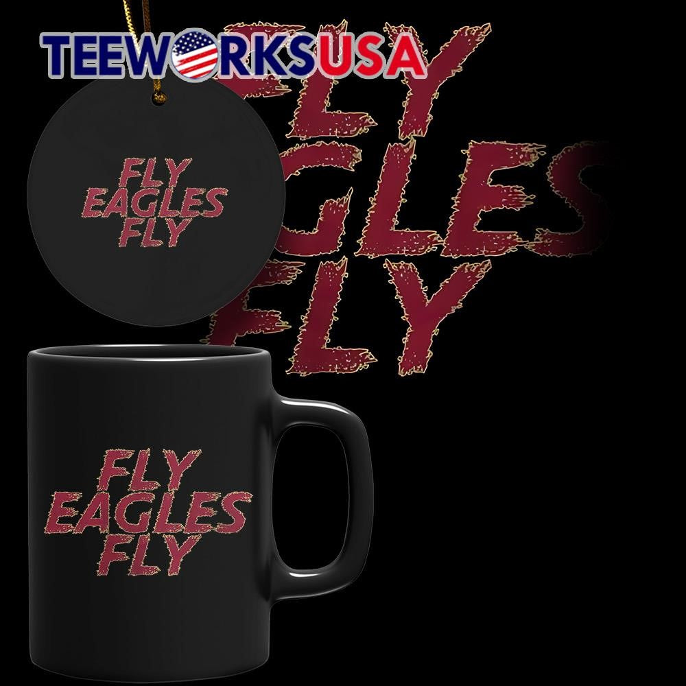 Fly Eagles Football Phrase - Adult & Kids T-Shirts, Sweatshirts & Hoodies apparel design preview 4
